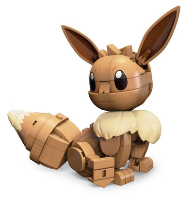Pokémon Mega Construx Construction Set Build & Show Eevee 13cm - Construction Kit - Mattel - Hobby Figures UK