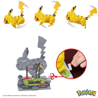 Pokémon Mega Construx Construction Set Motion Pikachu 22cm - Construction Kit - Mattel - Hobby Figures UK