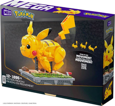 Pokémon Mega Construx Construction Set Motion Pikachu 22cm - Construction Kit - Mattel - Hobby Figures UK