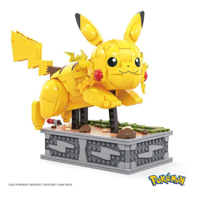 Pokémon Mega Construx Construction Set Motion Pikachu 22cm - Construction Kit - Mattel - Hobby Figures UK