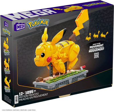Pokémon Mega Construx Construction Set Motion Pikachu 22cm - Construction Kit - Mattel - Hobby Figures UK