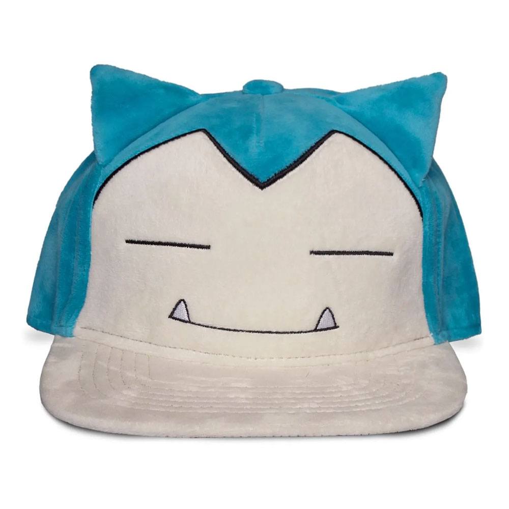 Pokémon Plush Snapback Cap Snorlax - Apparel & Accessories - Difuzed - Hobby Figures UK