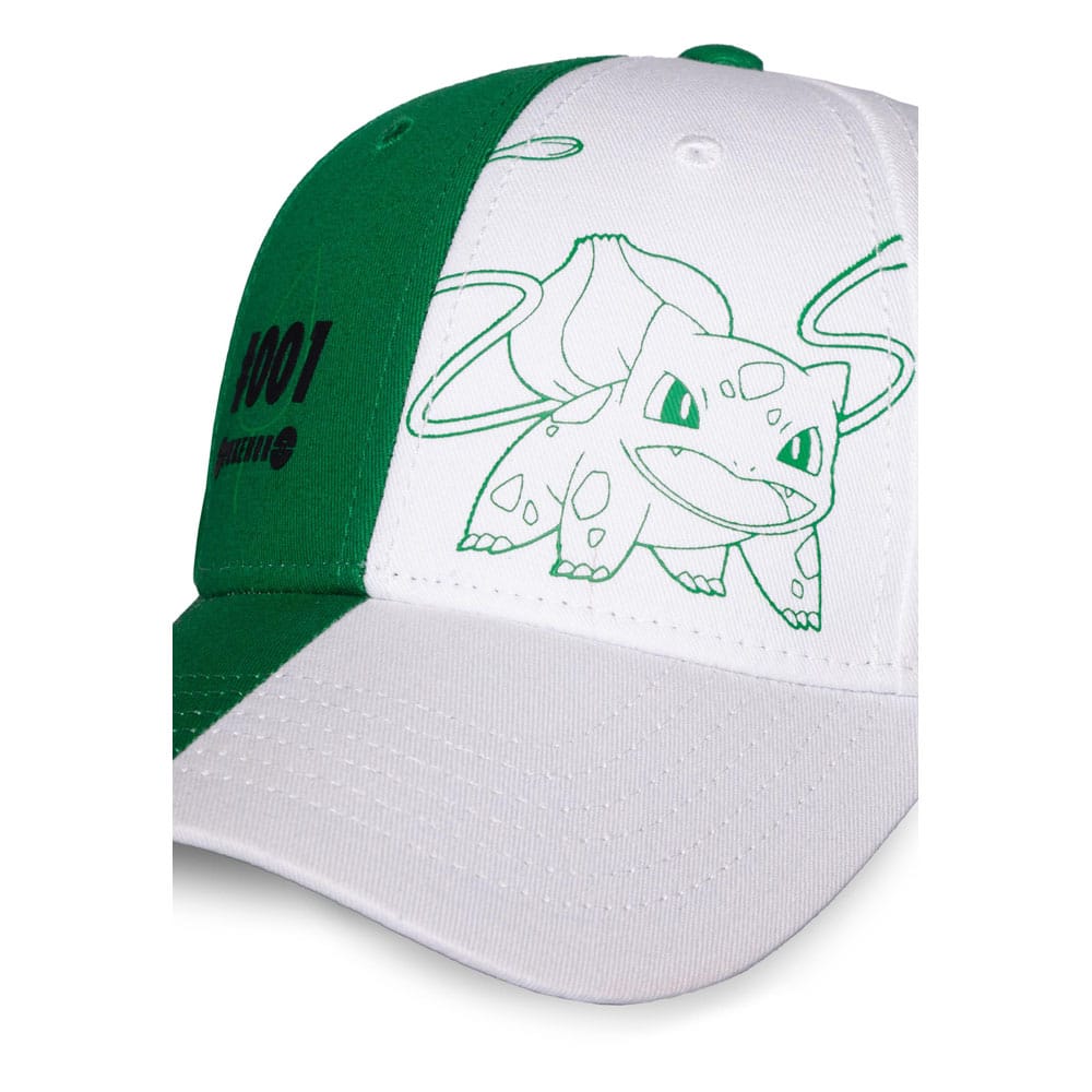 Pokemon Curved Bill Cap Bulbasaur 001 - Apparel & Accessories - Difuzed - Hobby Figures UK