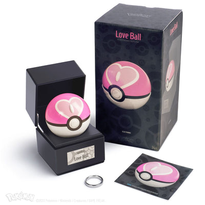 Pokémon Diecast Replica Love Ball - Scale Statue - Wand Company - Hobby Figures UK