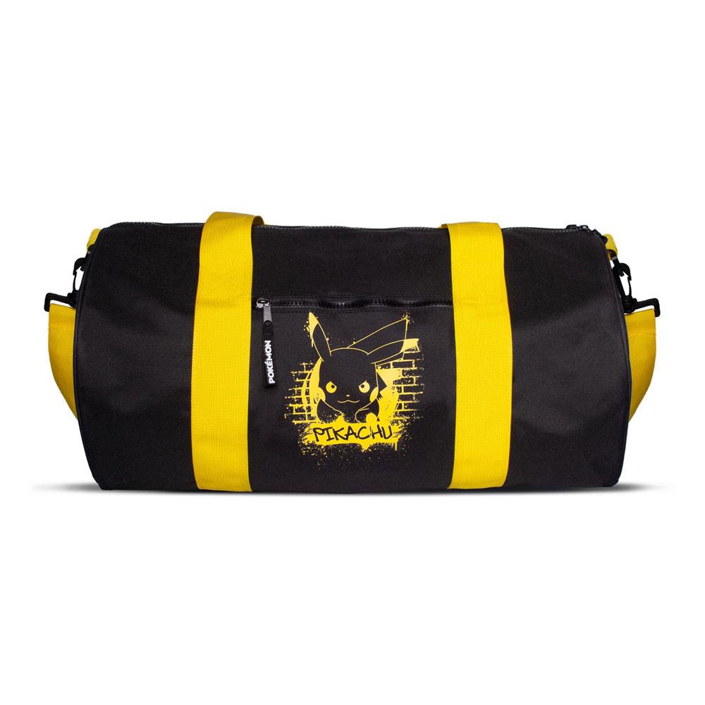 Pokémon Duffle Bag Pikachu front graphic art - Apparel & Accessories - Difuzed - Hobby Figures UK