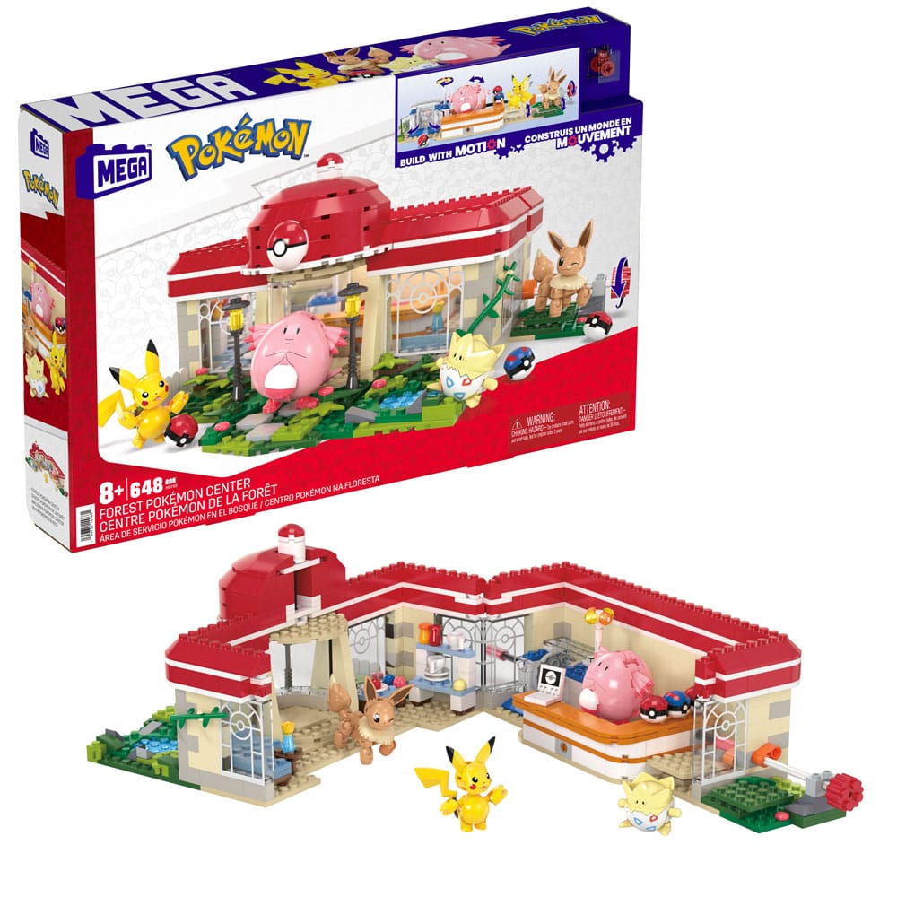 Pokémon Mega Construx Construction Set Forest Pokémon – Hobby Figures