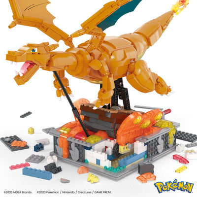 Pokémon Mega Construx Construction Set Motion Charizard 30cm - Construction Kit - Mattel - Hobby Figures UK