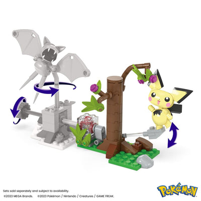 Pokémon Mega Construx Construction Set Pichu's Forest Forage - Construction Kit - Mattel - Hobby Figures UK