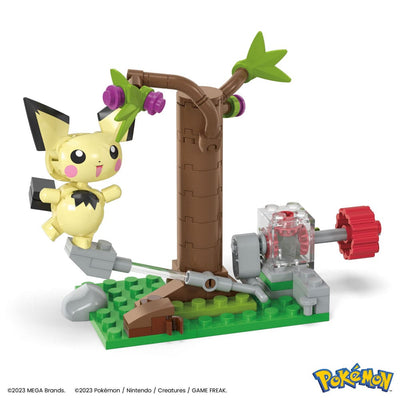 Pokémon Mega Construx Construction Set Pichu's Forest Forage - Construction Kit - Mattel - Hobby Figures UK