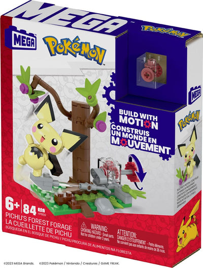 Pokémon Mega Construx Construction Set Pichu's Forest Forage - Construction Kit - Mattel - Hobby Figures UK