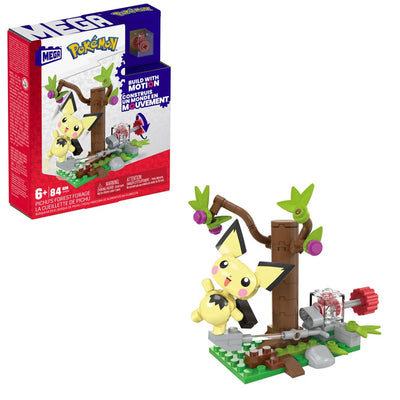 Pokémon Mega Construx Construction Set Pichu's Forest Forage - Construction Kit - Mattel - Hobby Figures UK