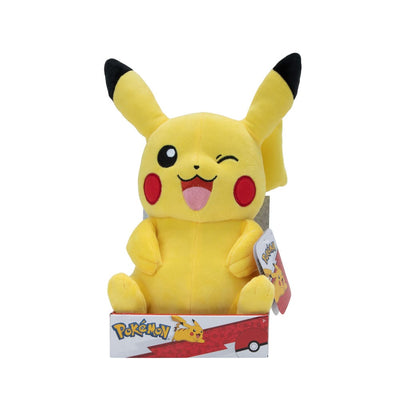 Pokémon Plush Figure Pikachu Winking 30cm - Plush - Jazwares - Hobby Figures UK
