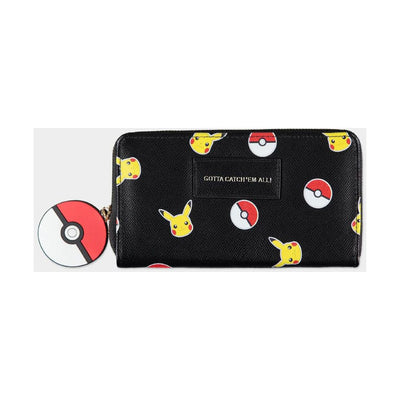 Pokémon Zip Around Wallet Pikachu Girl - Apparel & Accessories - Difuzed - Hobby Figures UK