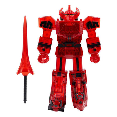 Power Rangers Action Figure Super Cyborg Cyborg Megazord (Red Clear) 28cm - Action Figures - Super7 - Hobby Figures UK