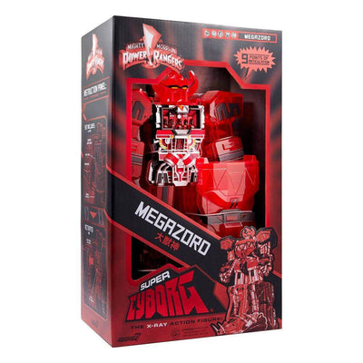 Power Rangers Action Figure Super Cyborg Cyborg Megazord (Red Clear) 28cm - Action Figures - Super7 - Hobby Figures UK