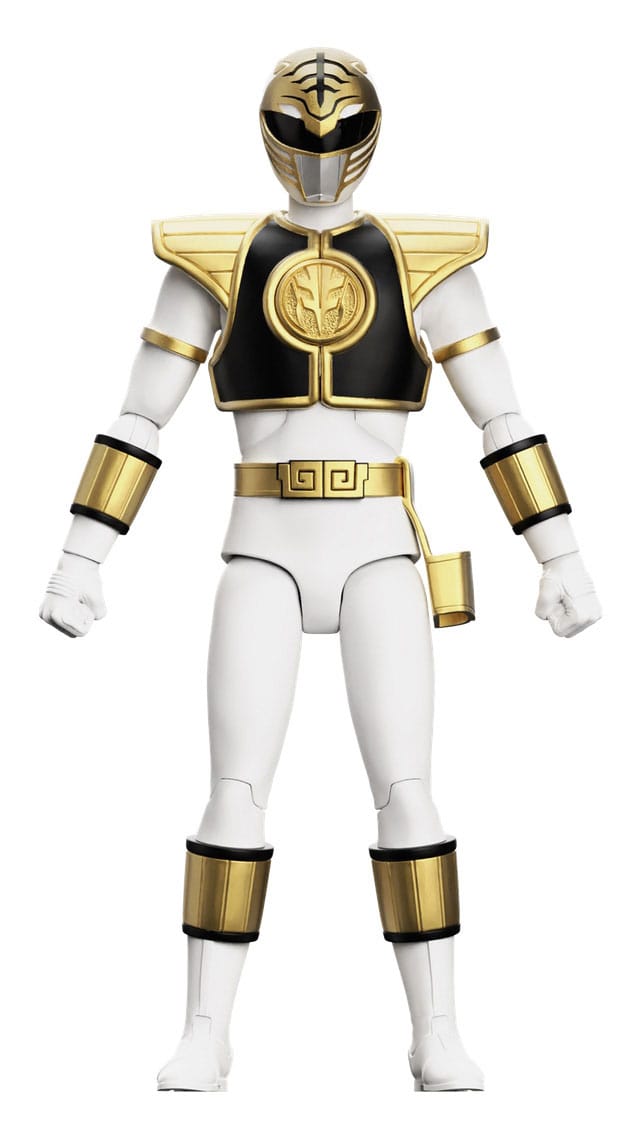 Power Rangers Ultimates Action Figure White Ranger 18cm - Action Figures - Super7 - Hobby Figures UK