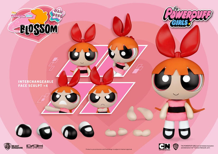 Powerpuff Girls Dynamic 8ction Heroes Action Figure 1/9 Blossom