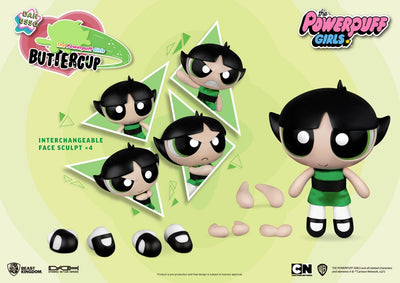 Powerpuff Girls Dynamic 8ction Heroes Action Figure 1/9 Buttercup 14cm - Action Figures - Beast Kingdom Toys - Hobby Figures UK