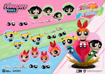 Powerpuff Girls Dynamic 8ction Heroes Action Figures 1/9 Blossom, Bubbles & Buttercup Deluxe 14cm - Action Figures - Beast Kingdom Toys - Hobby Figures UK