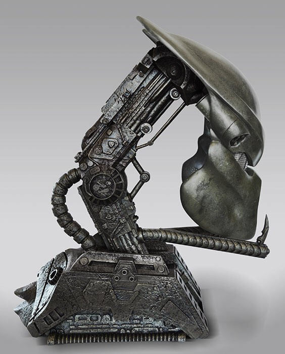 Predator Replica 1/1 Bio Helmet 61cm - Scale Statue - Elite Creature Collectibles - Hobby Figures UK