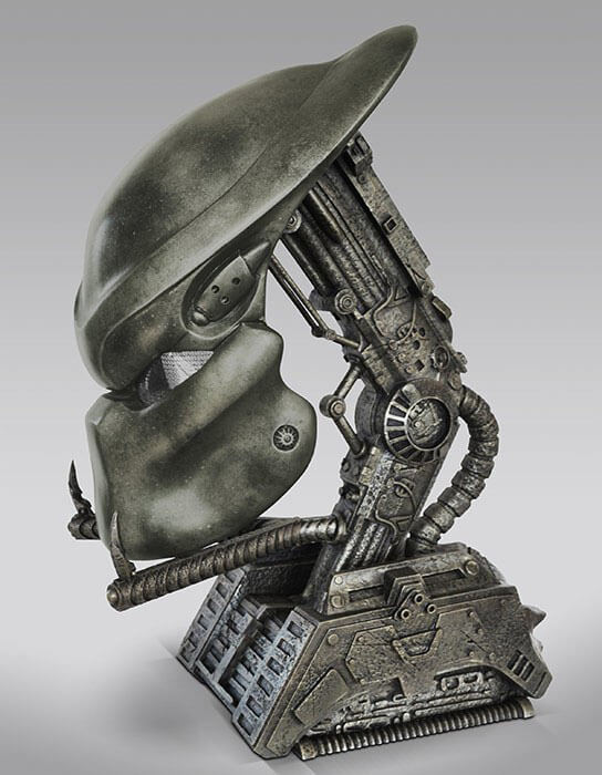 Predator Replica 1/1 Bio Helmet 61cm - Scale Statue - Elite Creature Collectibles - Hobby Figures UK