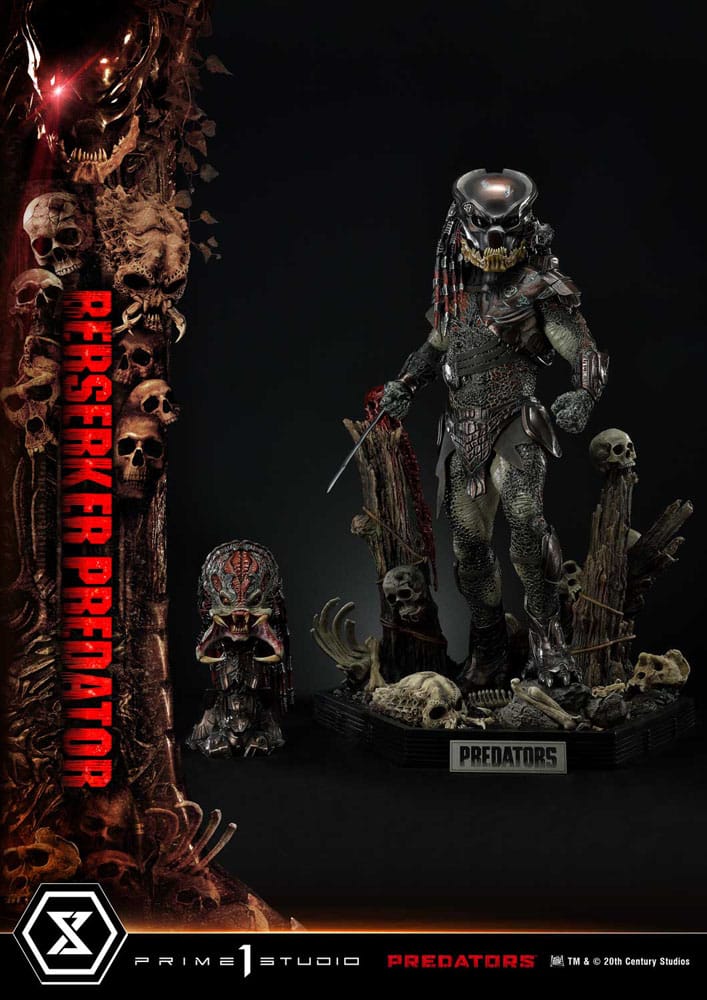 Predators Statue Berserker Predator 100cm - Scale Statue - Prime 1 Studio - Hobby Figures UK