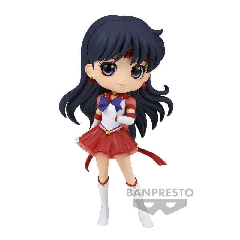 Pretty Guardian Sailor Moon Cosmos The Movie Q Posket PVC Statue Eternal Sailor Mars (Ver. B) 14cm