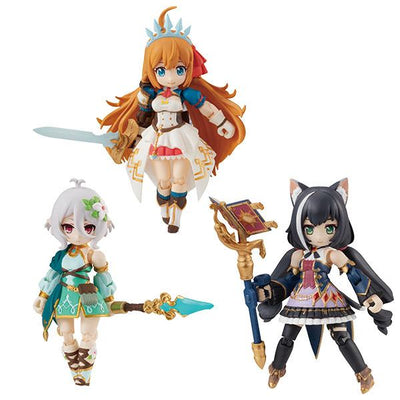 Princess Connect! Re:Dive Desktop Army Figures 8cm Pecorine, Karyl & Kokkoro Assortment (3) - Action Figures - Megahouse - Hobby Figures UK