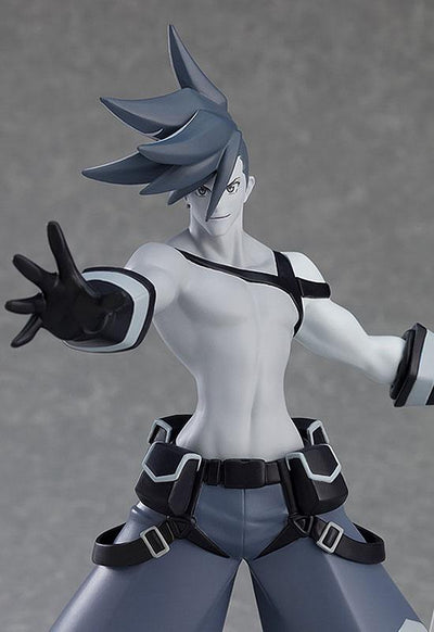 Promare Pop Up Parade PVC Statue Galo Thymos: Monochrome Ver. 18cm - Scale Statue - Good Smile Company - Hobby Figures UK
