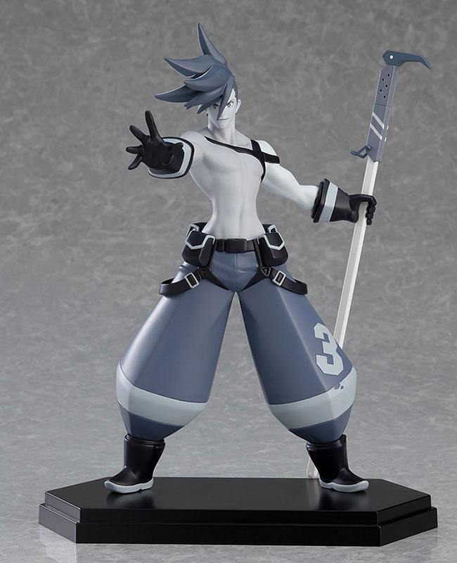 Promare Pop Up Parade PVC Statue Galo Thymos: Monochrome Ver. 18cm - Scale Statue - Good Smile Company - Hobby Figures UK