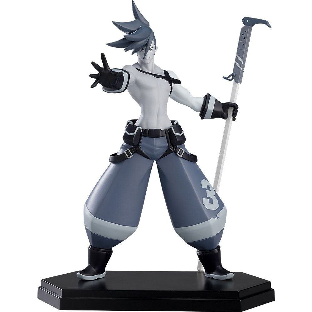 Promare Pop Up Parade PVC Statue Galo Thymos: Monochrome Ver. 18cm - Scale Statue - Good Smile Company - Hobby Figures UK