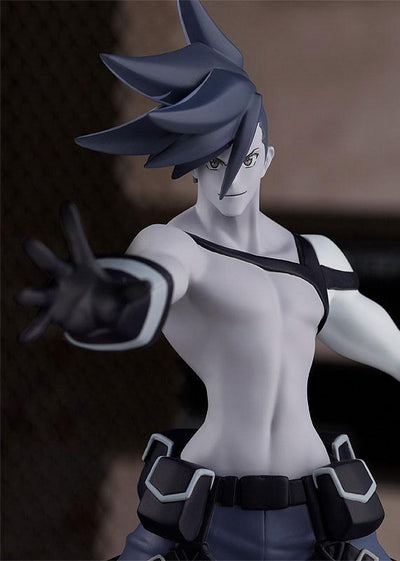 Promare Pop Up Parade PVC Statue Galo Thymos: Monochrome Ver. 18cm - Scale Statue - Good Smile Company - Hobby Figures UK