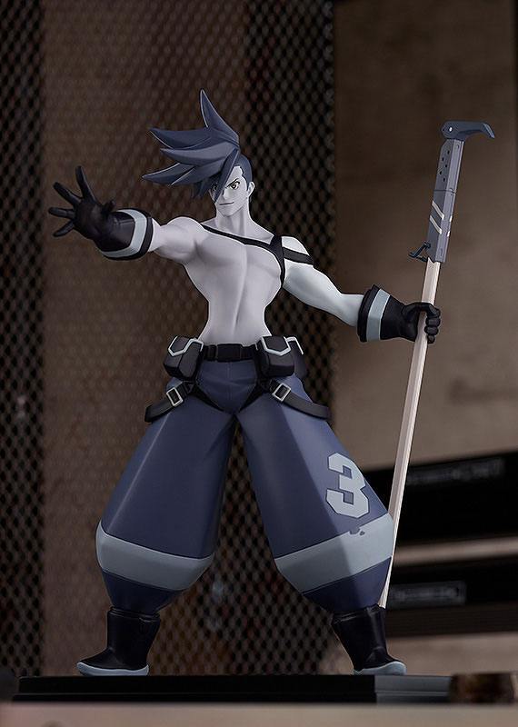 Promare Pop Up Parade PVC Statue Galo Thymos: Monochrome Ver. 18cm - Scale Statue - Good Smile Company - Hobby Figures UK