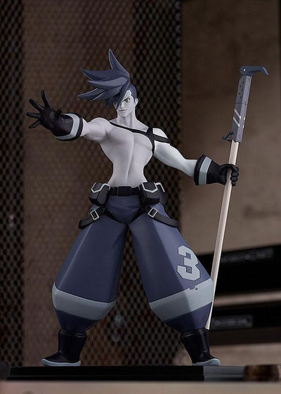 Promare Pop Up Parade PVC Statue Galo Thymos: Monochrome Ver. 18cm - Scale Statue - Good Smile Company - Hobby Figures UK
