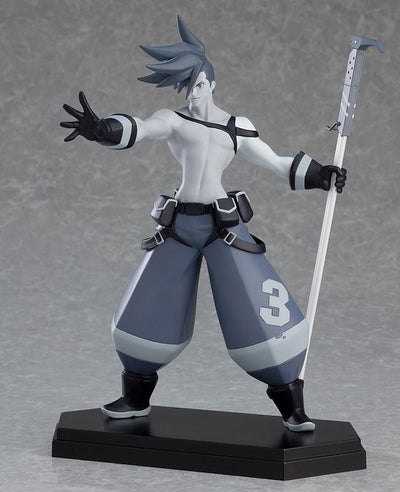 Promare Pop Up Parade PVC Statue Galo Thymos: Monochrome Ver. 18cm - Scale Statue - Good Smile Company - Hobby Figures UK