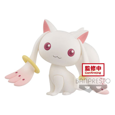Puella Magi Madoka Magica 10th Anniversary Fluffy Puffy Mini Figure Kyubey 7cm - Mini Figures - Banpresto - Hobby Figures UK