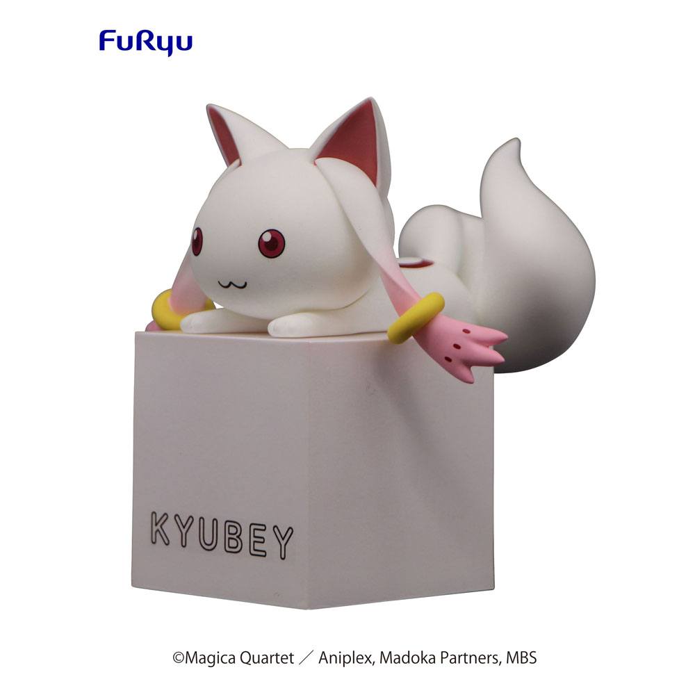 Puella Magi Madoka Magica Hikkake PVC Statue Kyubey 10cm - Mini Figures - Furyu - Hobby Figures UK