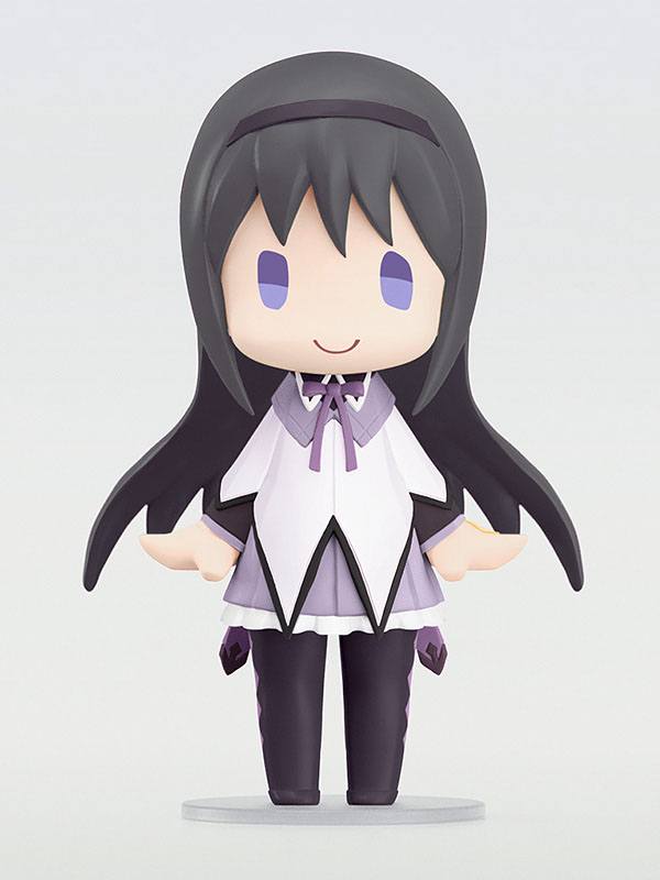 Puella Magi Madoka Magica The Movie -Rebellion- HELLO! GOOD SMILE Action Figure Homura Akemi 10cm - Mini Figures - Good Smile Company - Hobby Figures UK