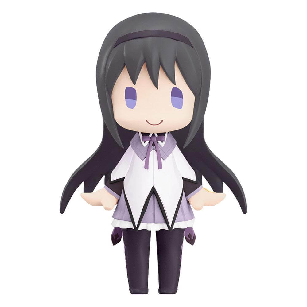 Puella Magi Madoka Magica The Movie -Rebellion- HELLO! GOOD SMILE Action Figure Homura Akemi 10cm - Mini Figures - Good Smile Company - Hobby Figures UK