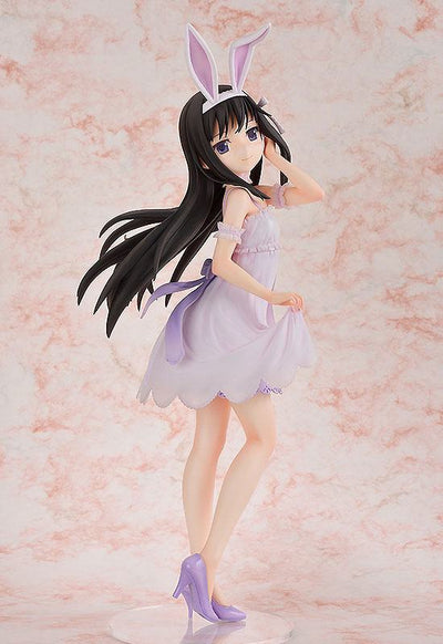 Puella Magi Madoka Magica The Movie Rebellion PVC Statue 1/4 Homura Akemi Rabbit Ears Ver. 42cm - Scale Statue - FREEing - Hobby Figures UK