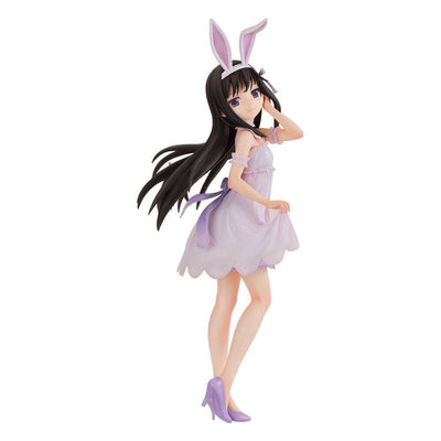 Puella Magi Madoka Magica The Movie Rebellion PVC Statue 1/4 Homura Akemi Rabbit Ears Ver. 42cm - Scale Statue - FREEing - Hobby Figures UK