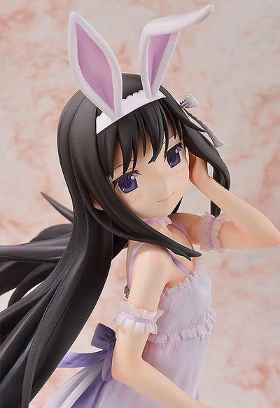 Puella Magi Madoka Magica The Movie Rebellion PVC Statue 1/4 Homura Akemi Rabbit Ears Ver. 42cm - Scale Statue - FREEing - Hobby Figures UK