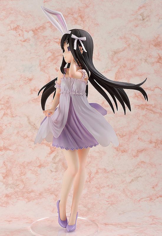 Puella Magi Madoka Magica The Movie Rebellion PVC Statue 1/4 Homura Akemi Rabbit Ears Ver. 42cm - Scale Statue - FREEing - Hobby Figures UK