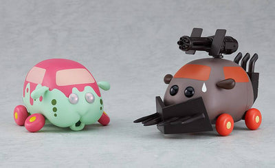 Pui Pui Molcar MODEROID Plastic Model Kit Molcar Zombie Shiromo 7cm - Model Kit - Good Smile Company - Hobby Figures UK
