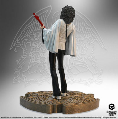 Queen Rock Iconz Statue Brian May II (Sheer Heart Attack Era) 23cm - Scale Statue - Knucklebonz - Hobby Figures UK