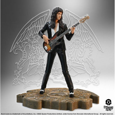 Queen Rock Iconz Statue John Deacon II (Sheer Heart Attack Era) 23cm - Scale Statue - Knucklebonz - Hobby Figures UK