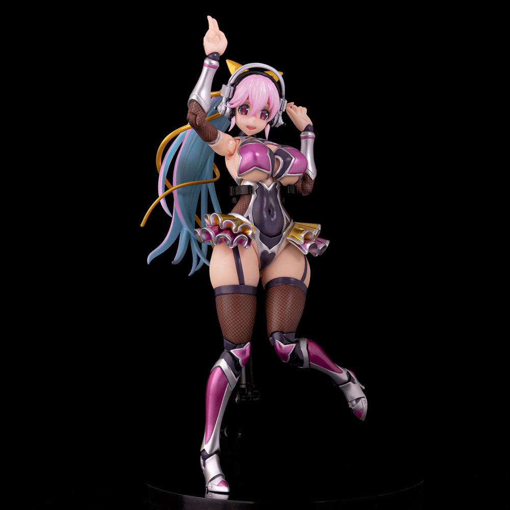 Taimanin RPG × Super Sonico PVC Action Figure Super Sonico Taimanin Ni Narimausu Ver. 14cm - Action Figures - Second Axe - Hobby Figures UK