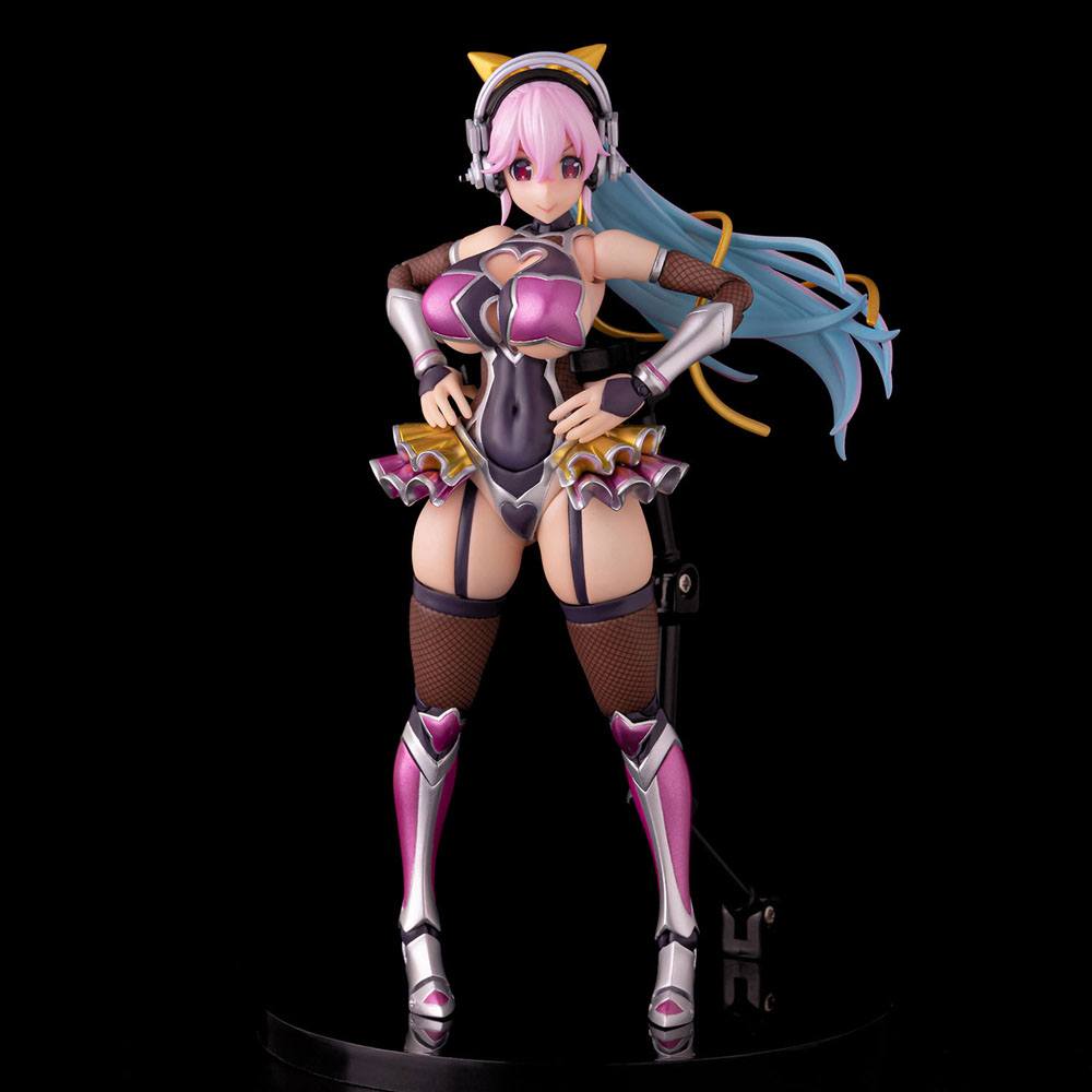 Taimanin RPG × Super Sonico PVC Action Figure Super Sonico Taimanin Ni Narimausu Ver. 14cm - Action Figures - Second Axe - Hobby Figures UK