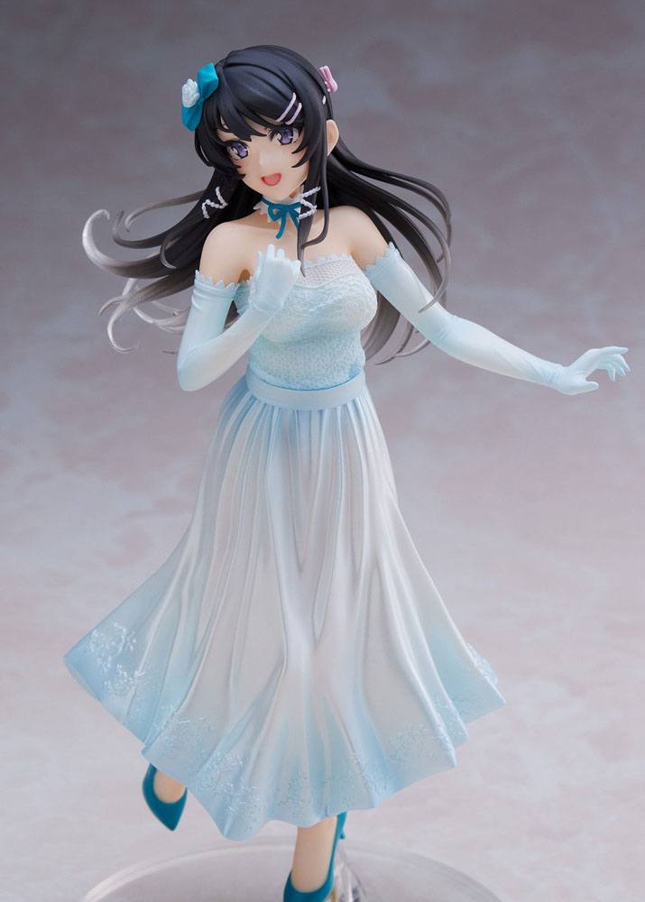 Rascal Does Not Dream of Bunny Girl Senpai Coreful PVC Statue Mai Sakurajima Party Dress Ver. 20cm - Scale Statue - Taito - Hobby Figures UK