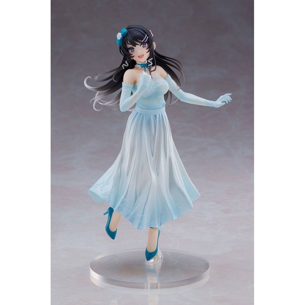 Rascal Does Not Dream of Bunny Girl Senpai Coreful PVC Statue Mai Sakurajima Party Dress Ver. 20cm - Scale Statue - Taito - Hobby Figures UK